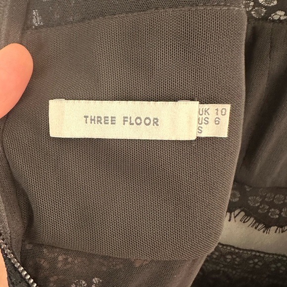 Three Floor Stargate Mesh Dress in Size 6 / Small - Picture 5 of 6